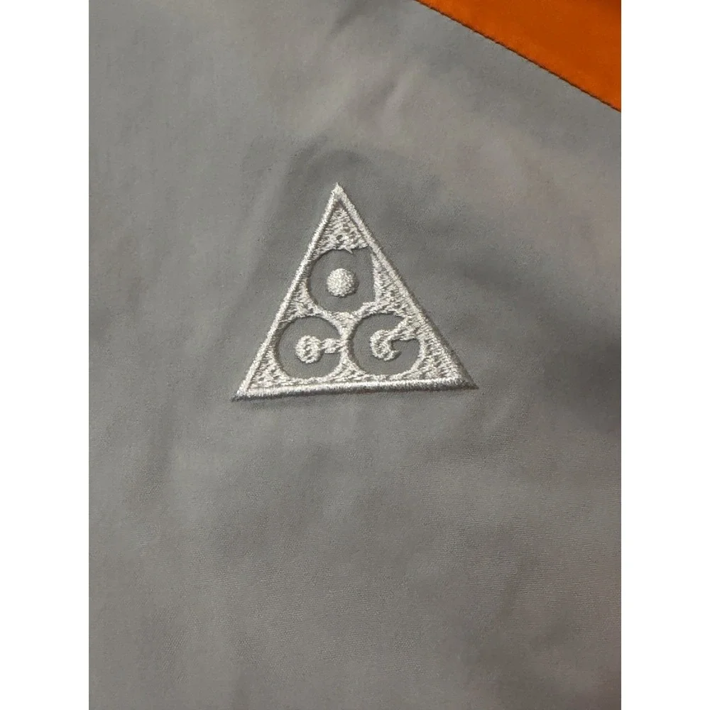 Nike ACG Phantazma Storm-FIT ADV Jacket Gray Orange IF1143-820 Mens XXL